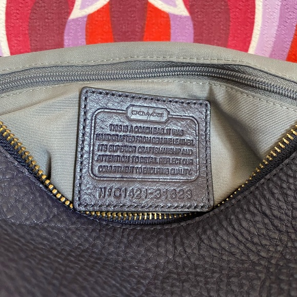 Coach medium purple crossbody bag - Picture 5 of 8